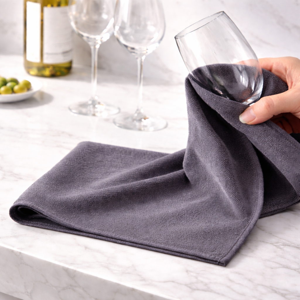 Wine Glass Towel