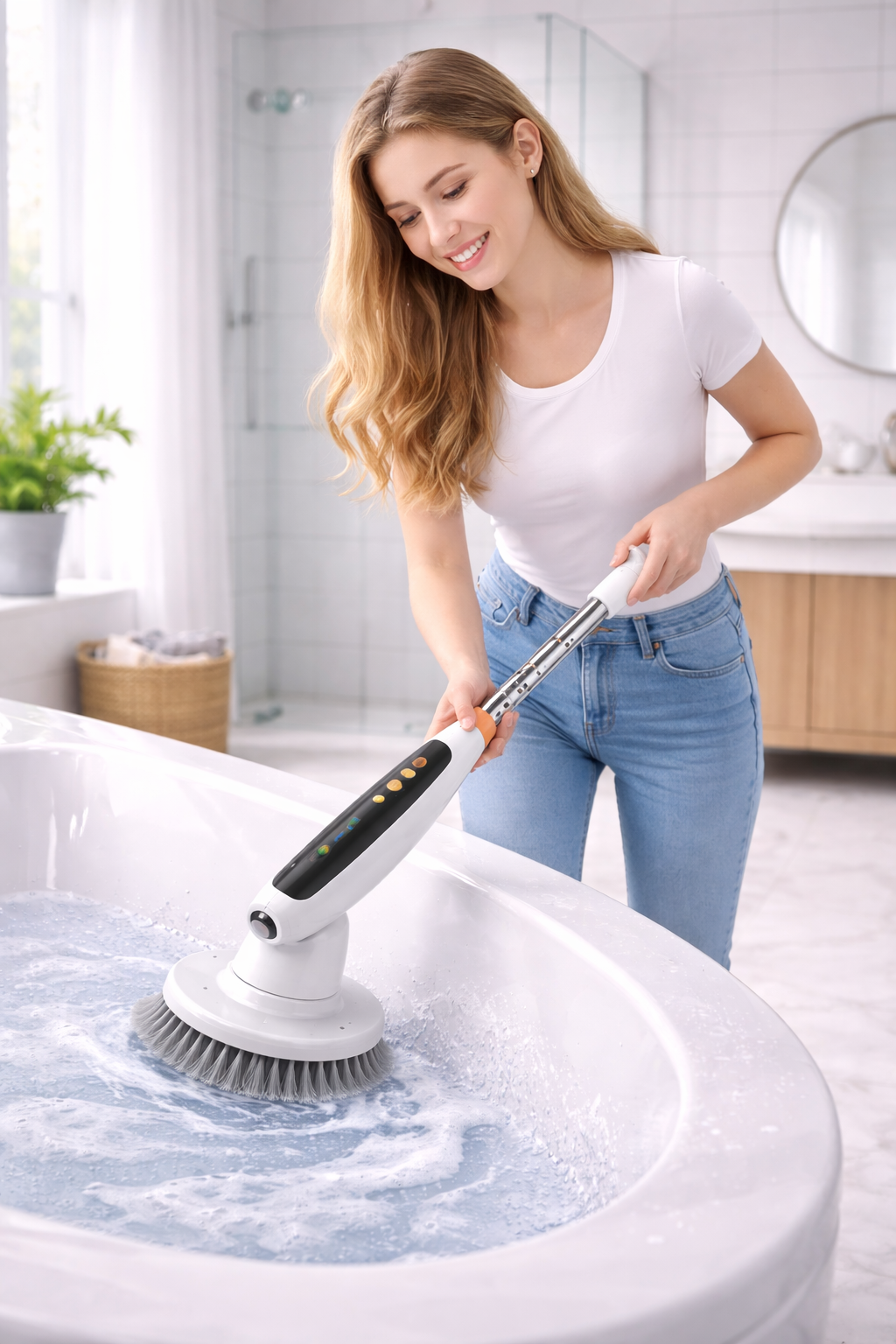 Electric Spin Scrubber