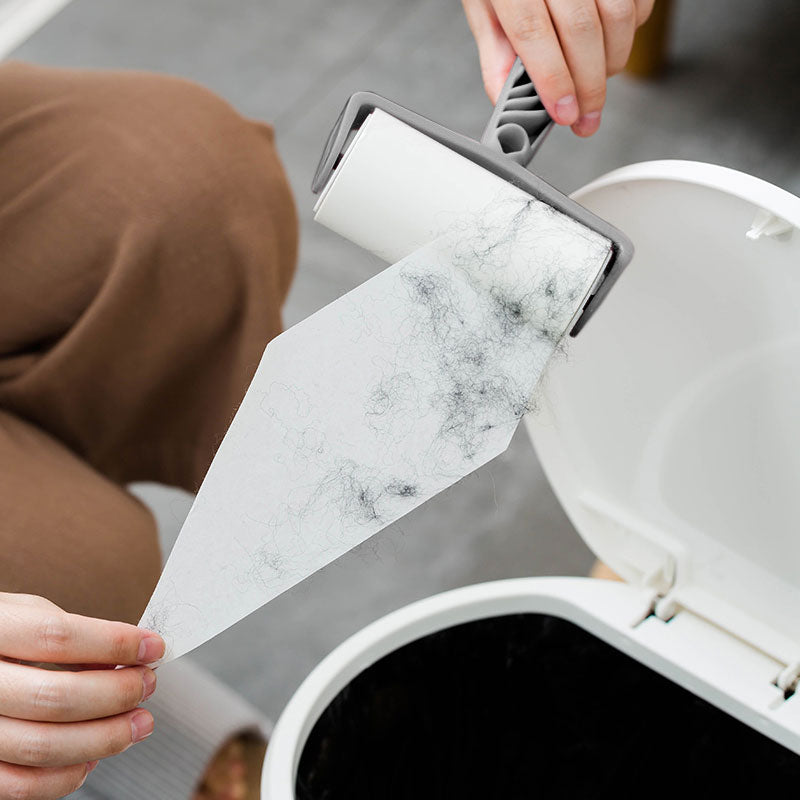 Aurovia Essentials Lint Roller Starter Set (Handle + 5 Rolls)