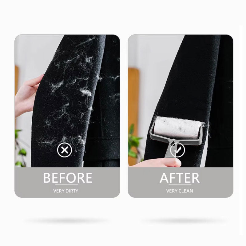 Aurovia Essentials Lint Roller Starter Set (Handle + 5 Rolls)