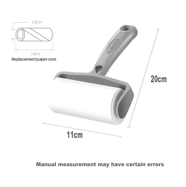 Aurovia Essentials Lint Roller Starter Set (Handle + 5 Rolls)
