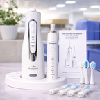 Aurovia Essentials Oral Care Combo — Electric Toothbrush + Water Flosser