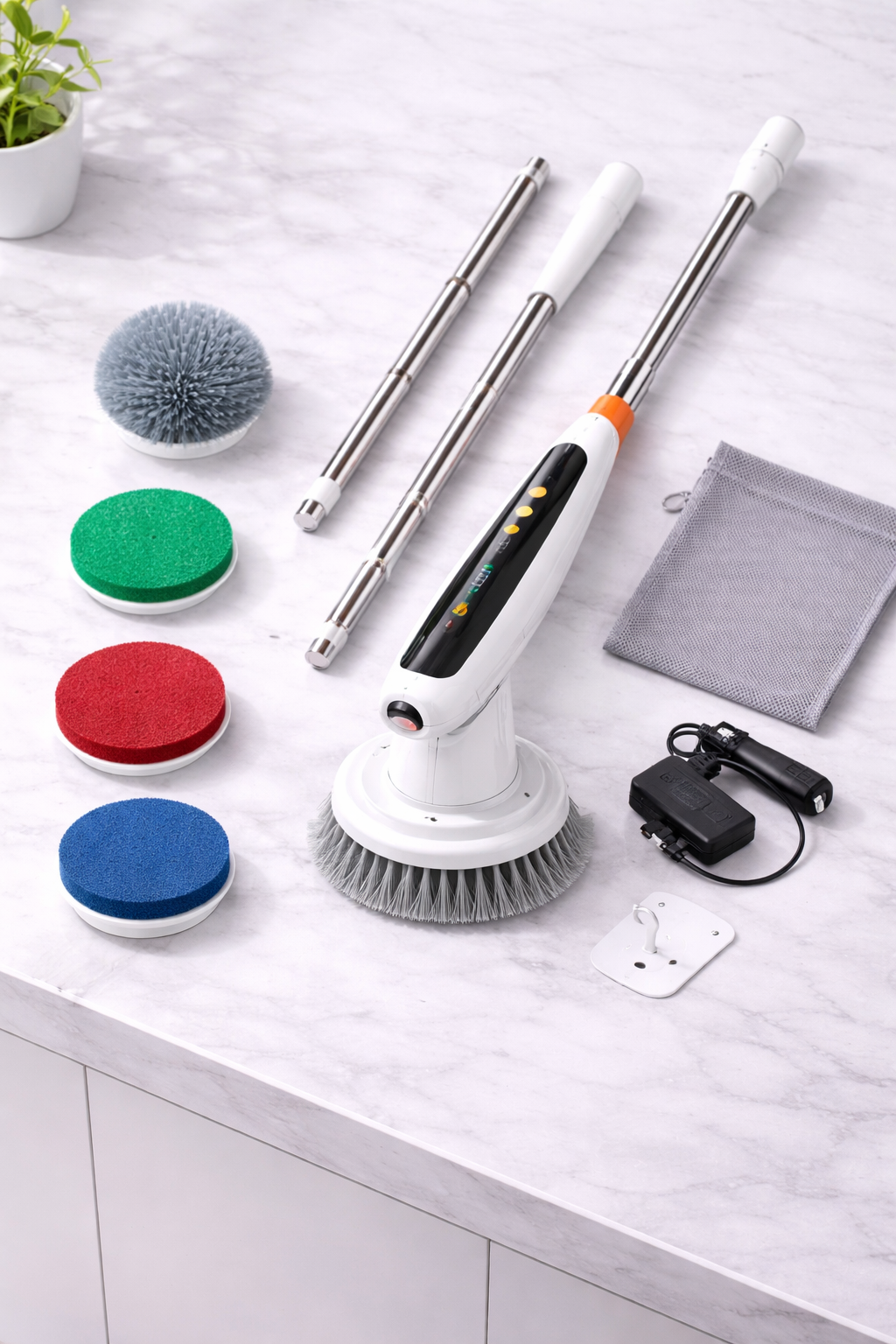 Aurovia Essentials Electric Spin Scrubber System (ECB-L4)