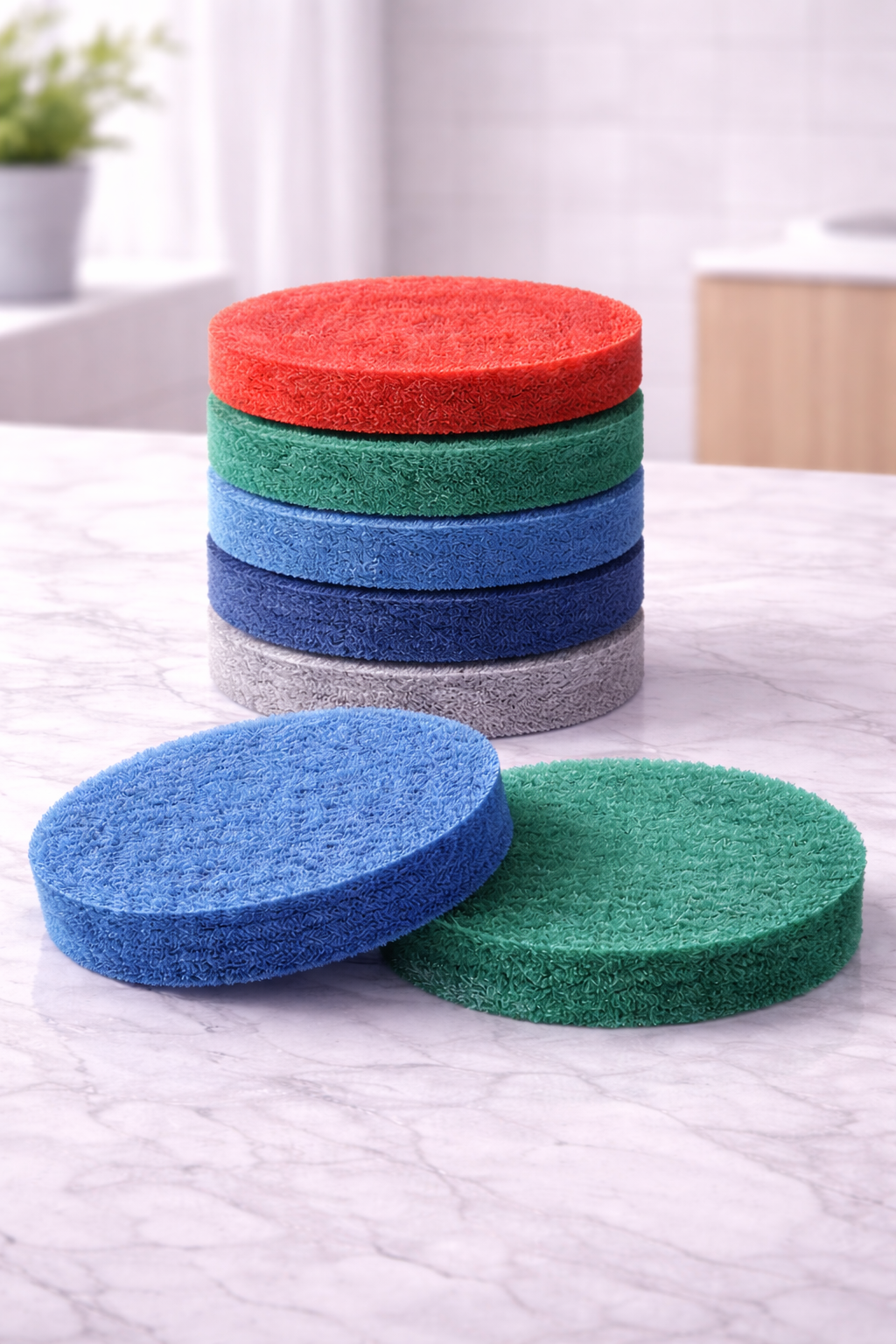 Aurovia Essentials Spin Scrubber Scouring Pad Set (Mixed)