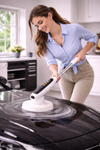 Aurovia Essentials Spin Scrubber White Polishing Sponge